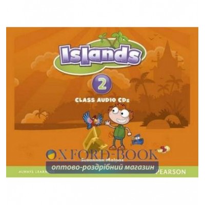 Диски для класса Islands 2 Class Audio Cds ISBN 9781408290088 замовити онлайн