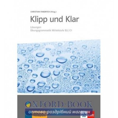 Книга Klipp und Klar Mittelstufe Losungen neu B2-C1 ISBN 9783126754293 замовити онлайн