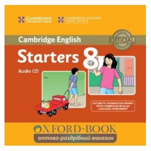 Тести Cambridge Young Learners English Tests 8 Starters Audio CD ISBN 9781107632509