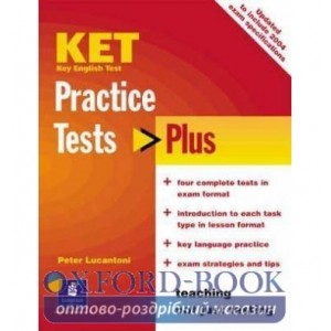 Підручник KET Practice Tests Plus Student Book ISBN 9780582829107