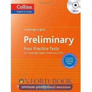 Тести Four Practice Tests for Cambridge English with Mp3 CD: Preliminary ISBN 9780007529551
