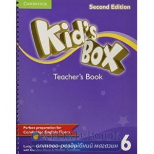 Книга для вчителя Kids Box Second edition 6 Teachers Book Frino, L ISBN 9781107654631