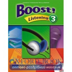 Підручник Boost! Listening 3 Student Book+CD ISBN 9789620058752