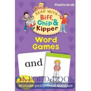 Картки Oxford Reading Tree Read with Biff, Chip and Kipper: Word Games Flashcards ISBN 9780198486633