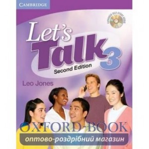 Підручник Lets Talk 3 Students Book with Audio CD ISBN 9780521692878