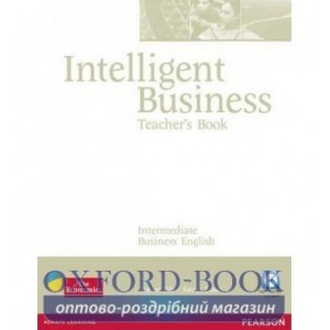 Книга для вчителя Intelligent Business Interm Teachers book+CD ISBN 9781405843409