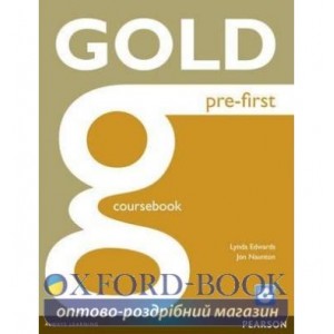Підручник Gold Pre-First Student Book ISBN 9781447909446
