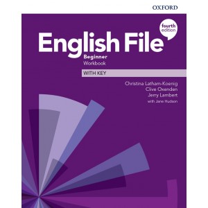Робочий зошит English File 4th Edition Beginner workbook with Key ISBN 9780194031165