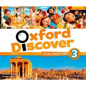 Диски для класса Oxford Discover 3 Class Audio CDs ISBN 9780194279017