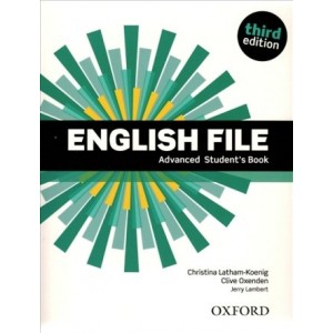 Підручник English File 3rd Edition Advanced Students Book ISBN 9780194502405