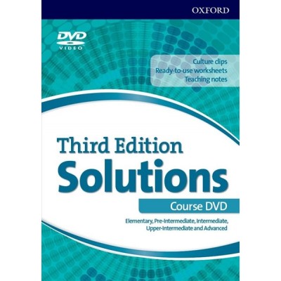 Solutions 3rd Edition Elementary-Advanced all levels DVD ISBN 9780194561822 замовити онлайн