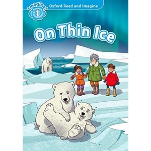 Книга с диском On Thin Ice with Audio CD Paul Shipton ISBN 9780194709392