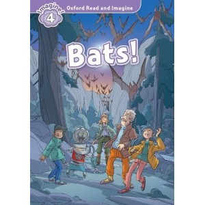 Oxford Read and Imagine 4 Bats! + Audio CD ISBN 9780194737043