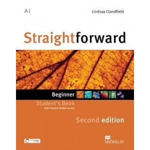 Підручник Straightforward Second Edition Beginner Students Book with Practice Online Access Lindsay Clandfield ISBN 9780230424449