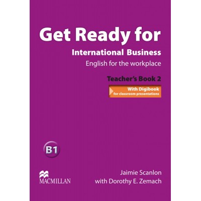 Книга для вчителя Get Ready for International Business 2 Teachers Book ISBN 9780230447929 замовити онлайн