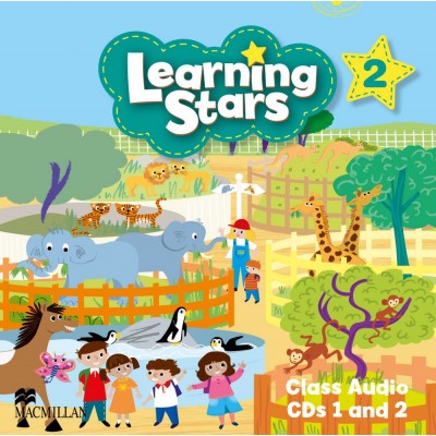 Learning Stars 2 Class CDs ISBN 9780230455825 заказать онлайн оптом Украина