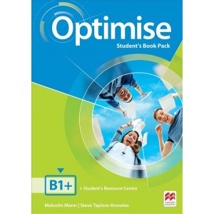 Підручник Optimise B1+ Students Book ISBN 9780230488625