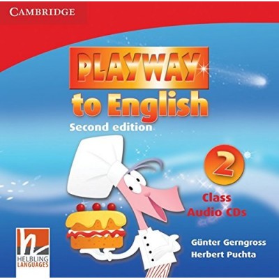 Диск Playway to English 2nd Edition 2 Class Audio CDs (3) Puchta, H ISBN 9780521131063 заказать онлайн оптом Украина