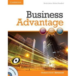 Підручник Business Advantage Advanced Students Book with DVD Lisboa, M ISBN 9780521181846