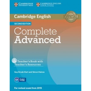 Книга для вчителя Complete Advanced Second edition Teachers Book with Teachers Resources CD-ROM ISBN 9781107698383