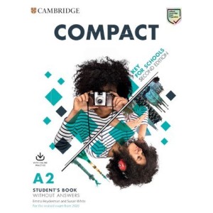 Підручник Compact Key for Schools 2 Ed Students Book without Answers with Online Practice Heyderman, E ISBN 9781108348744