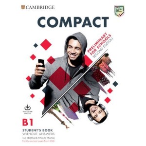 Підручник Compact Preliminary for Schools 2 Ed Students Book w/o Answers with Online Practice Elliott, S ISBN 9781108616195