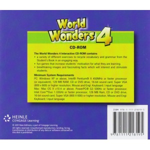 World Wonders 4 CD-ROM Crawford, M ISBN 9781111218195