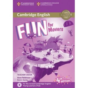 Книга Fun for 4th Edition Movers Teachers Book with Downloadable Audio ISBN 9781316617557