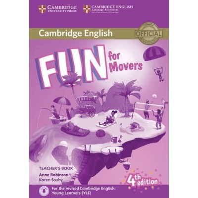 Книга Fun for 4th Edition Movers Teachers Book with Downloadable Audio ISBN 9781316617557 заказать онлайн оптом Украина