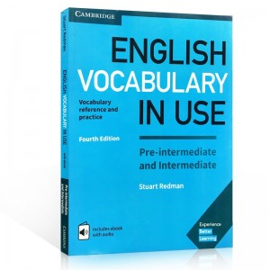 Книга English Vocabulary in Use 4th Edition Pre-Intermediate/Intermediate with eBook with key ISBN 9781316628317