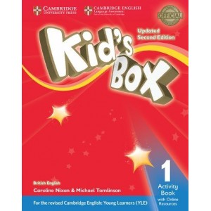 Робочий зошит Kids Box Updated 2nd Edition 1 Activity Book with Online Resources Nixon, C ISBN 9781316628744