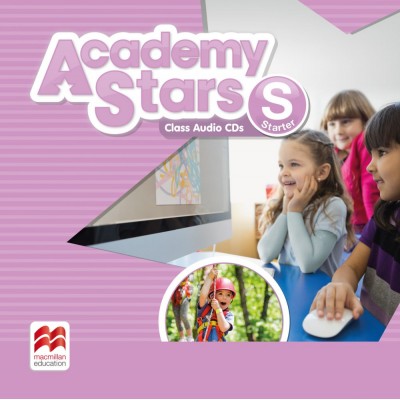 Диски для класса Academy Stars Starter Class Audio CDs ISBN 9781380006608 заказать онлайн оптом Украина