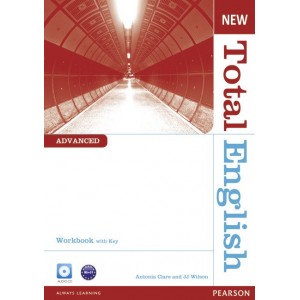 Робочий зошит Total English New Advanced Workbook with key with CD ISBN 9781408267318
