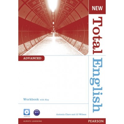 Робочий зошит Total English New Advanced Workbook with key with CD ISBN 9781408267318 заказать онлайн оптом Украина
