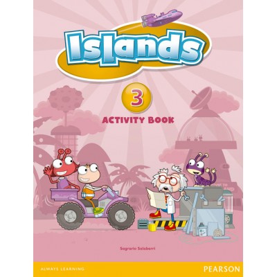 Робочий зошит Islands 3 Activity Book with pincode ISBN 9781408290255 замовити онлайн