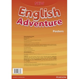 Книга New English Adventure 2 Posters ISBN 9781447983828