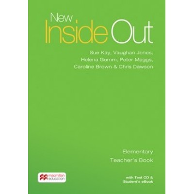 Книга для вчителя New Inside Out Elementary Teachers Book with eBook Pack ISBN 9781786327314 замовити онлайн