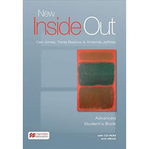 Підручник new inside out advanced Students Book with eBook Pack ISBN 9781786327390