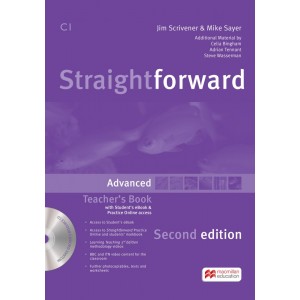 Книга для вчителя Straightforward 2nd Edition Advanced Teachers Book with eBook Pack ISBN 9781786327703