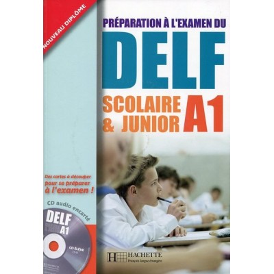 DELF Scolaire & Junior A1 Livre + CD audio ISBN 9782011554529 замовити онлайн