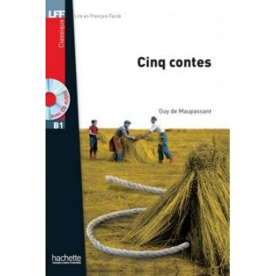 Lire en Francais Facile B1 Cinq contes + CD audio ISBN 9782011557445 замовити онлайн
