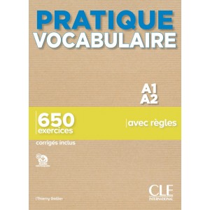 Книга Pratique Vocabulaire A1-A2 Livre avec Corrig?s ISBN 9782090389838