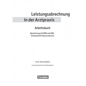 Робочий зошит Arztpraxis: Leistungsabrechnung Arbeitsbuch ISBN 9783064507470