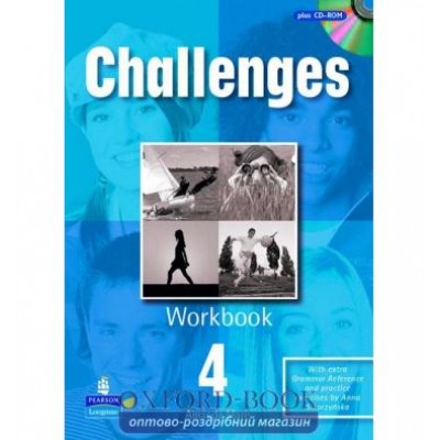 Робочий зошит Challenges 4 Workbook+CD ISBN 9781405844741 заказать онлайн оптом Украина