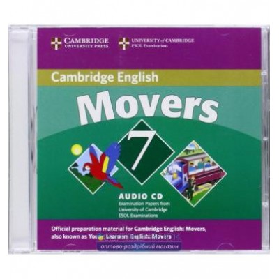 Тести Cambridge Young Learners English Tests 7 Movers Audio CD ISBN 9780521173735 замовити онлайн