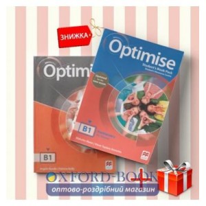 Книги Optimise b1 Students Book & workbook (комплект: Підручник и Робочий зошит) Macmillan ISBN 9780230488458-1