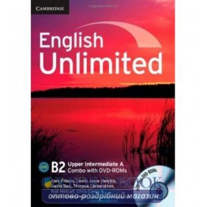 Підручник English Unlimited Combo Upper-Intermediate A Students Book+workbook DVD-ROMs (2) Tilbury, A ISBN 9781107656796