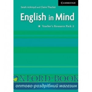 Книга для вчителя English in Mind 2 Teachers Resource Pack ISBN 9780521750615