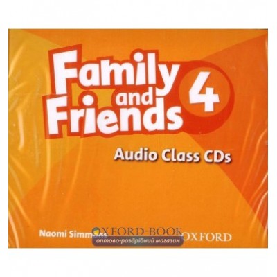 Family & Friends 4 Class CDs ISBN 9780194802765 замовити онлайн
