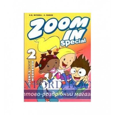 Книга Zoom in 2 Students Book+WB with CD-ROM with Culture Time for Ukraine ISBN 2000096220489 замовити онлайн